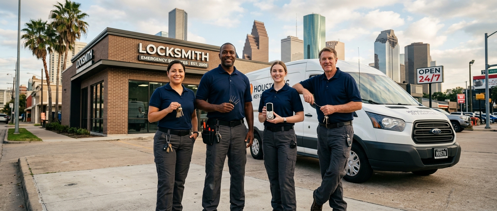 Locksmith Houston professional team