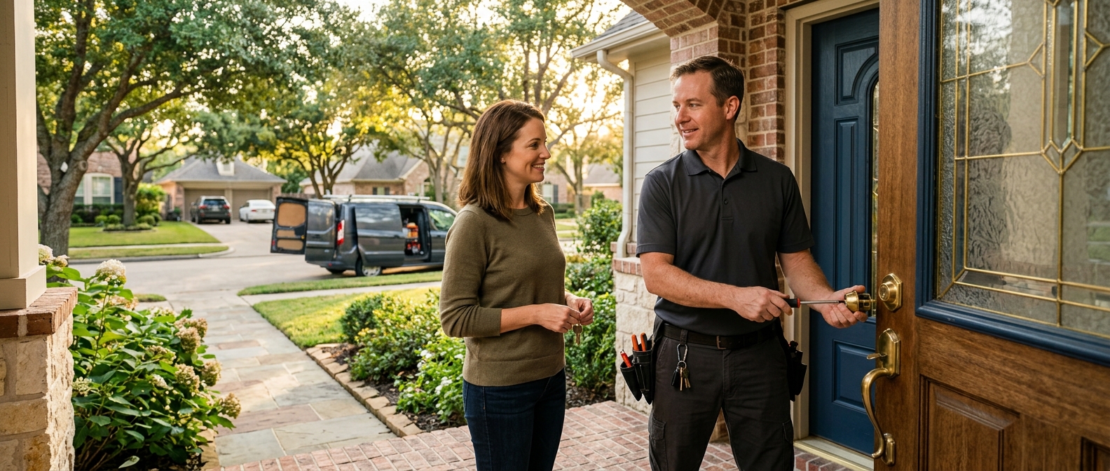 Home Lockout Guide in Houston professional