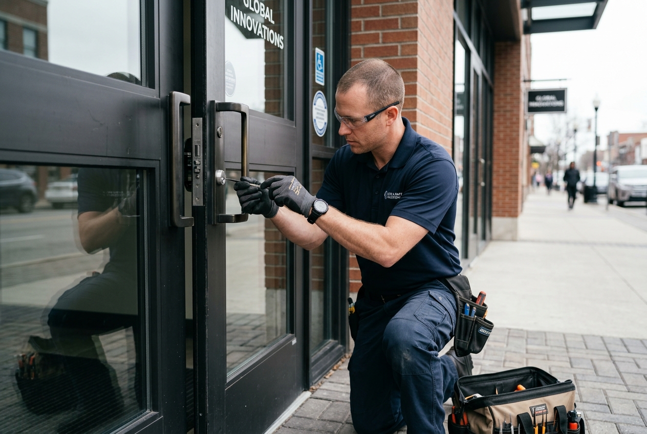 Commercial Lockout in Houston